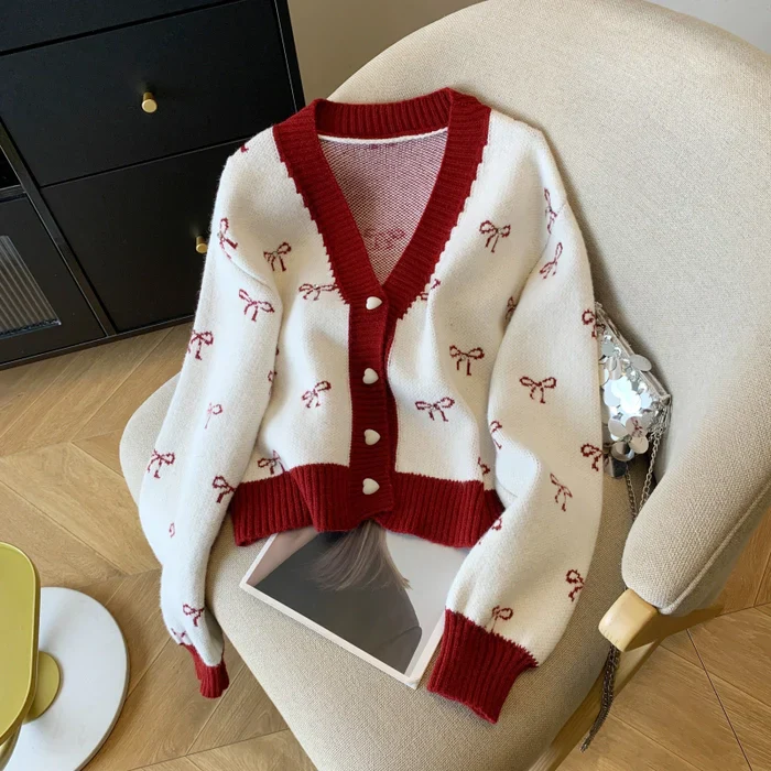 Serra Bowknot Sweater - Image 2