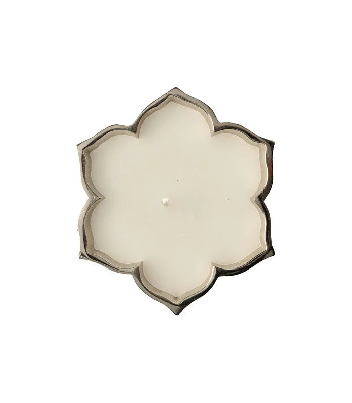 set of 2 Alumnum cast aroma candle - Image 6
