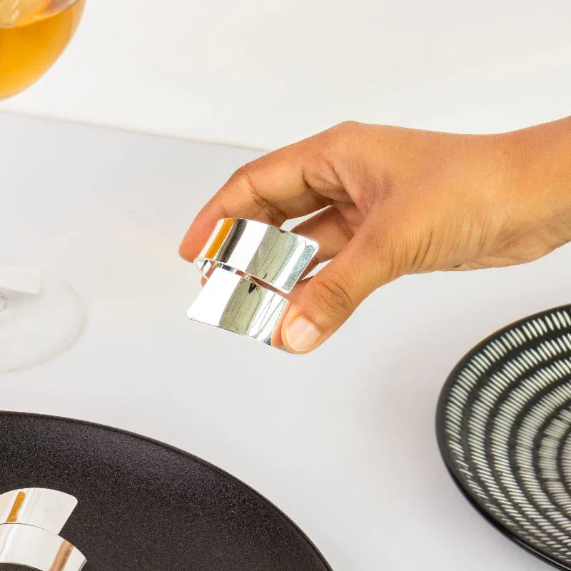 set of 6 Western Napkin Ring - Image 15