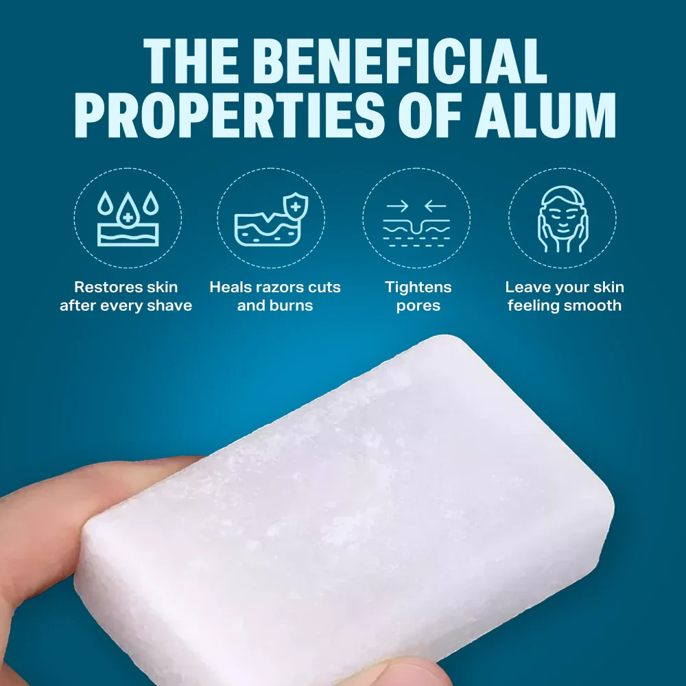 Shaving Alum Bar, 100g - Image 5