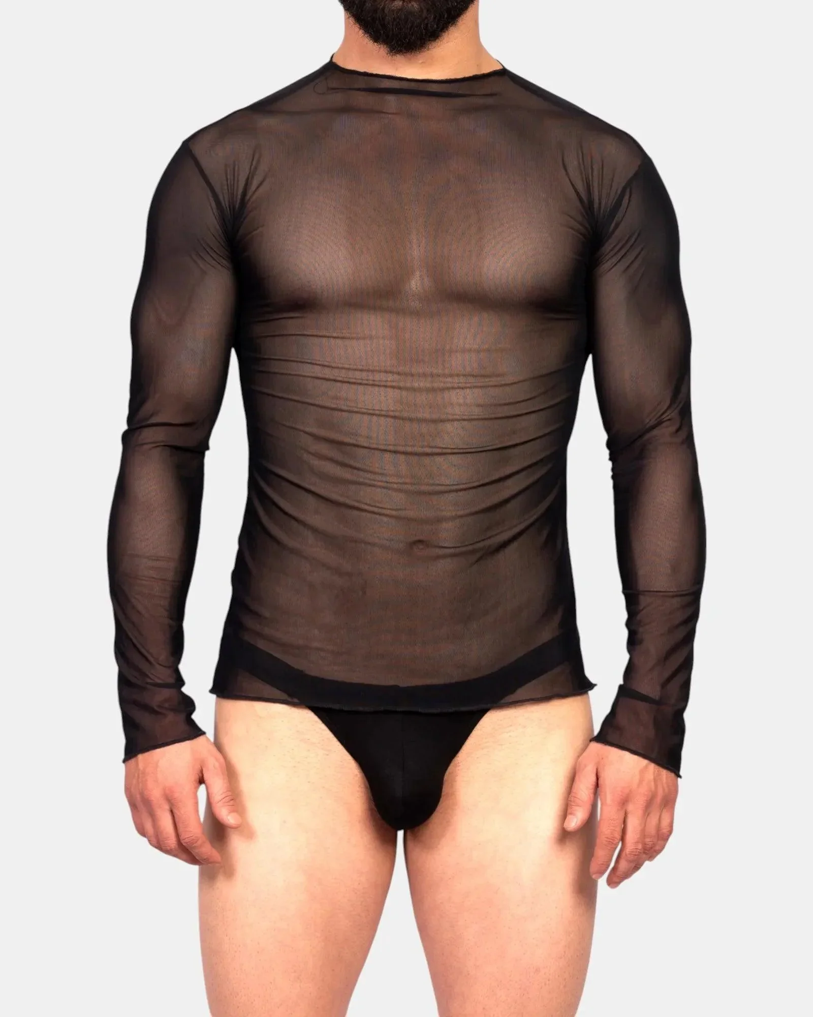 Sheer Seduction Tee /Black - Image 12