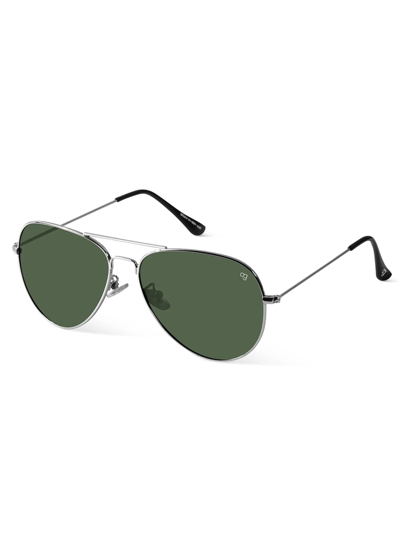 Shockpilot Silver Aviator Polarized Sunglasses - Image 9