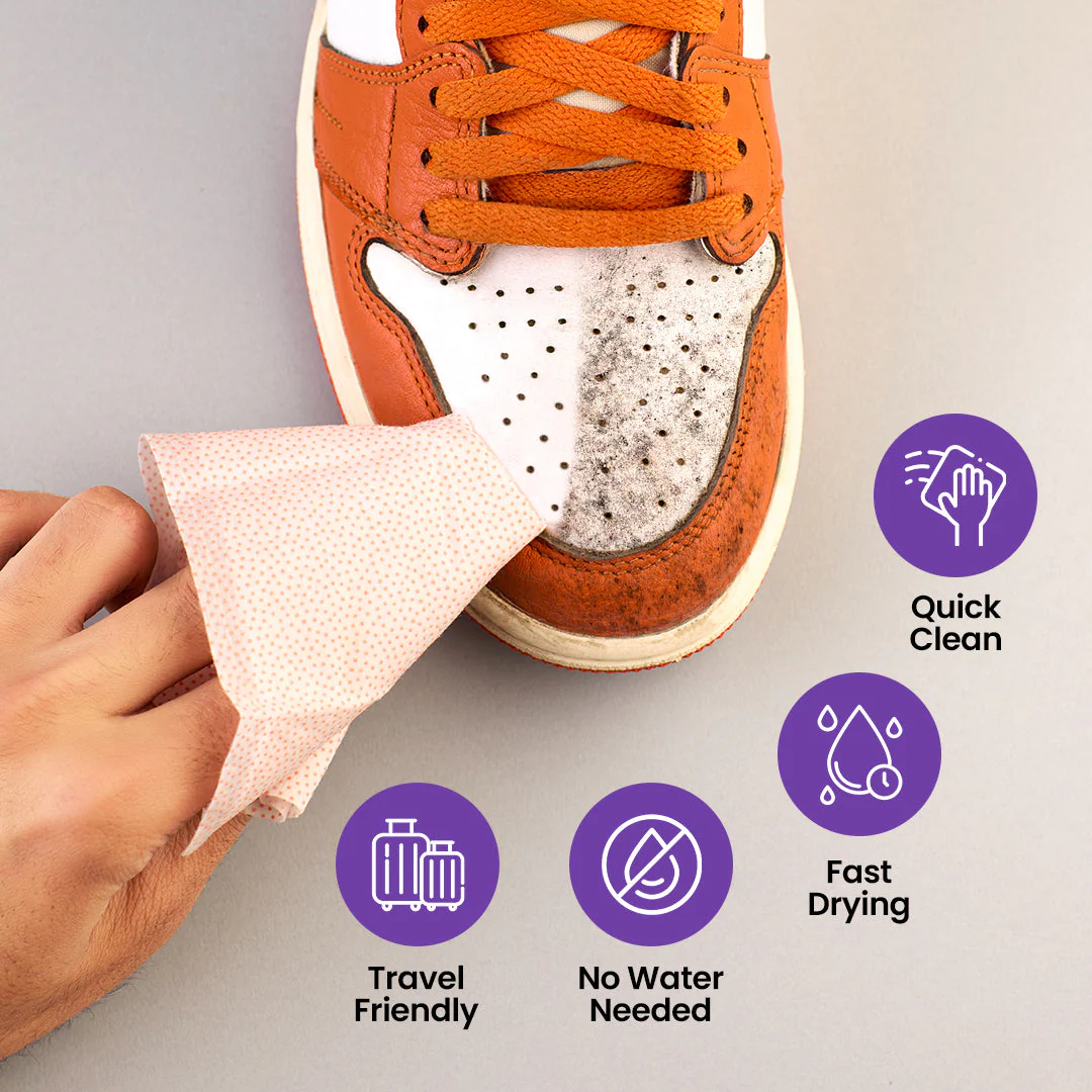 Shoe Cleaning Multipack Wipes Pack of 50 (Buy 2 Get 1 Free) - Image 5