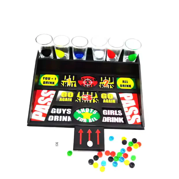 Shooting Tabletop Drinking Game Set Beer Pong Adult Party Game With Shot Glasses 1pc - Image 5