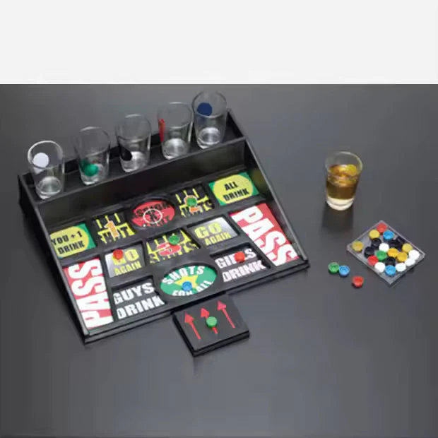 Shooting Tabletop Drinking Game Set Beer Pong Adult Party Game With Shot Glasses 1pc - Image 7