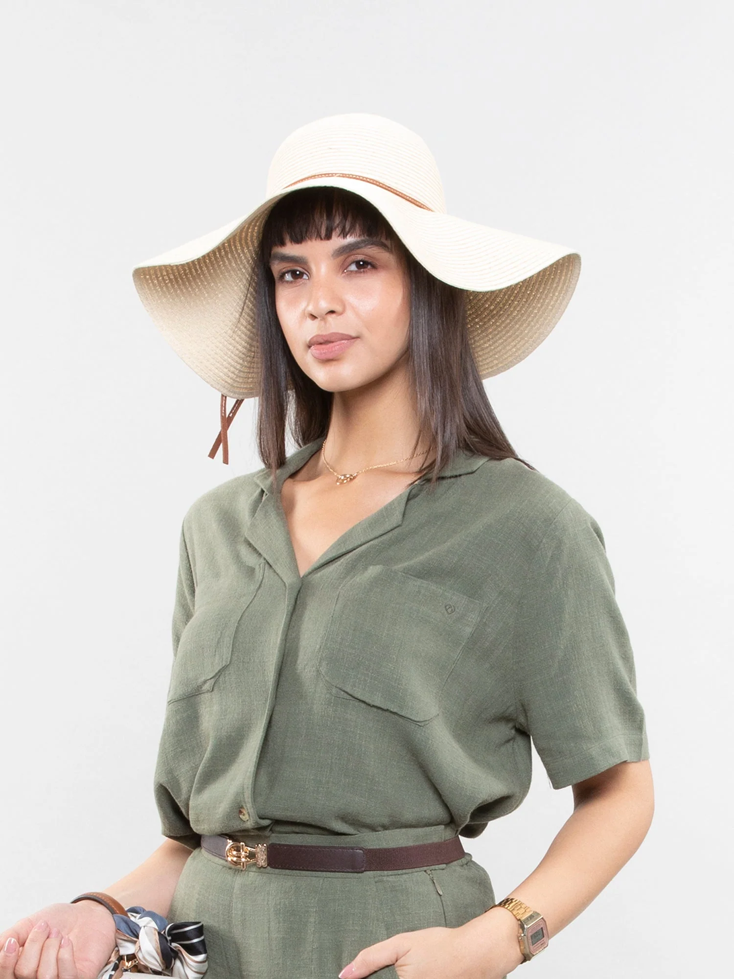 Short-sleeve linen shirt - Image 21