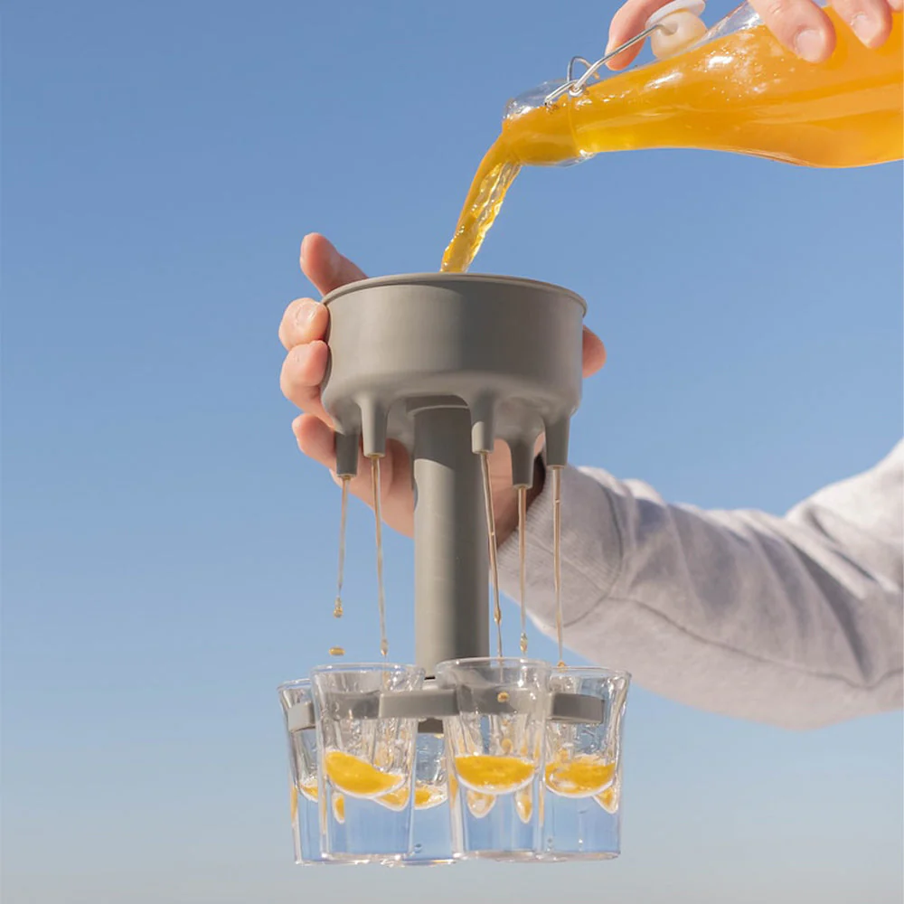 Shot Glass Dispenser and Holder (Set of 6) - Image 2