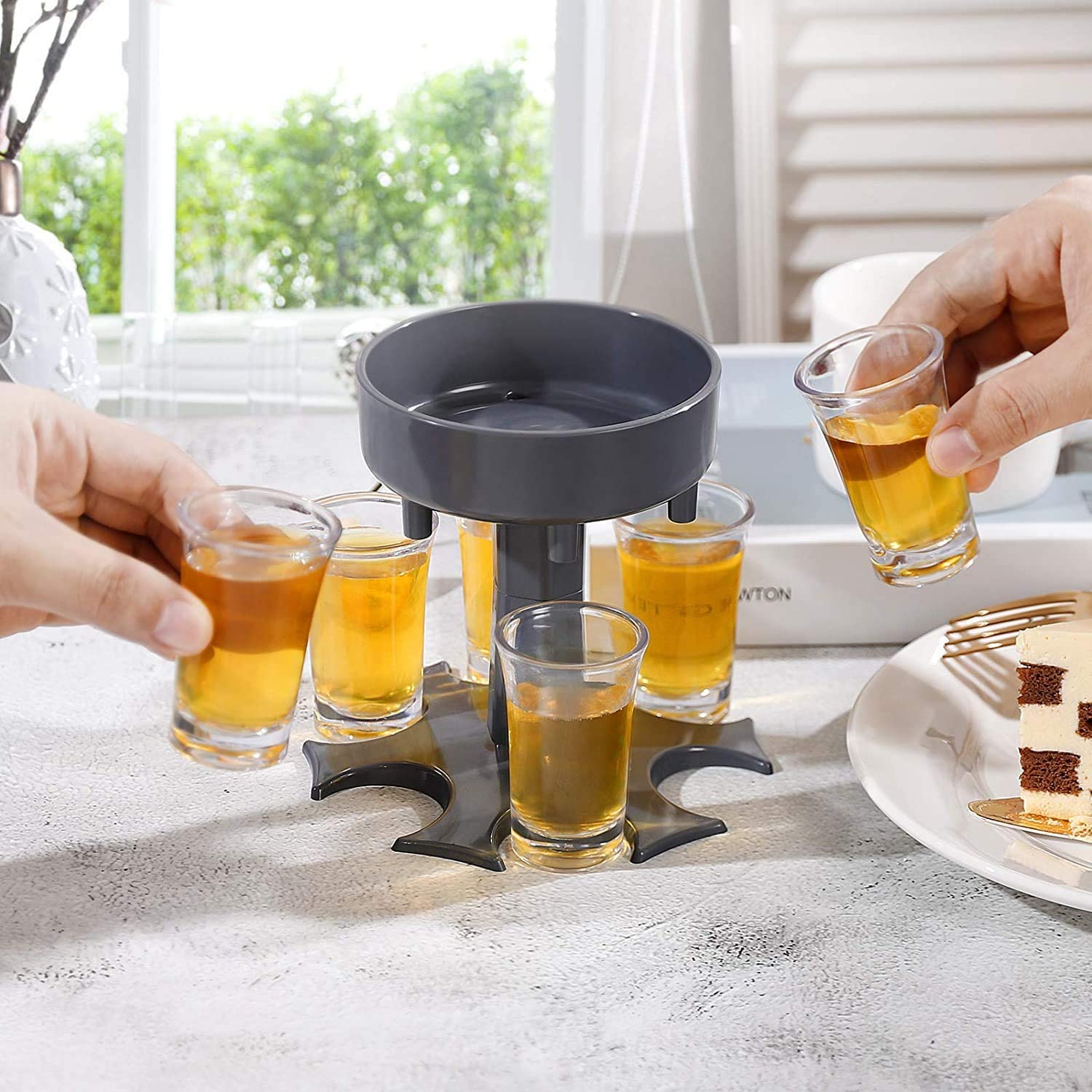Shot Glass Dispenser and Holder (Set of 6) - Image 8
