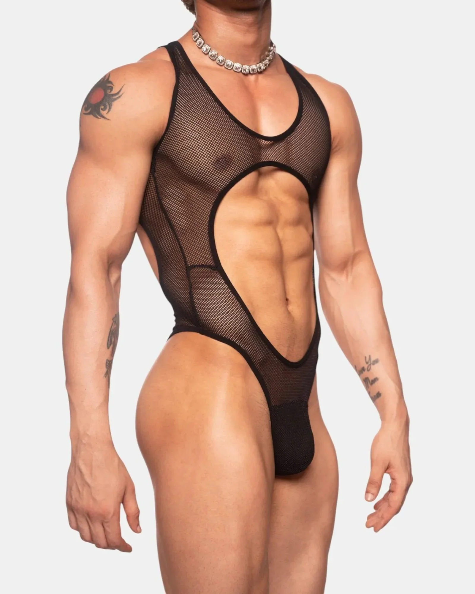 ShowAbs Bodysuit /Black - Image 7