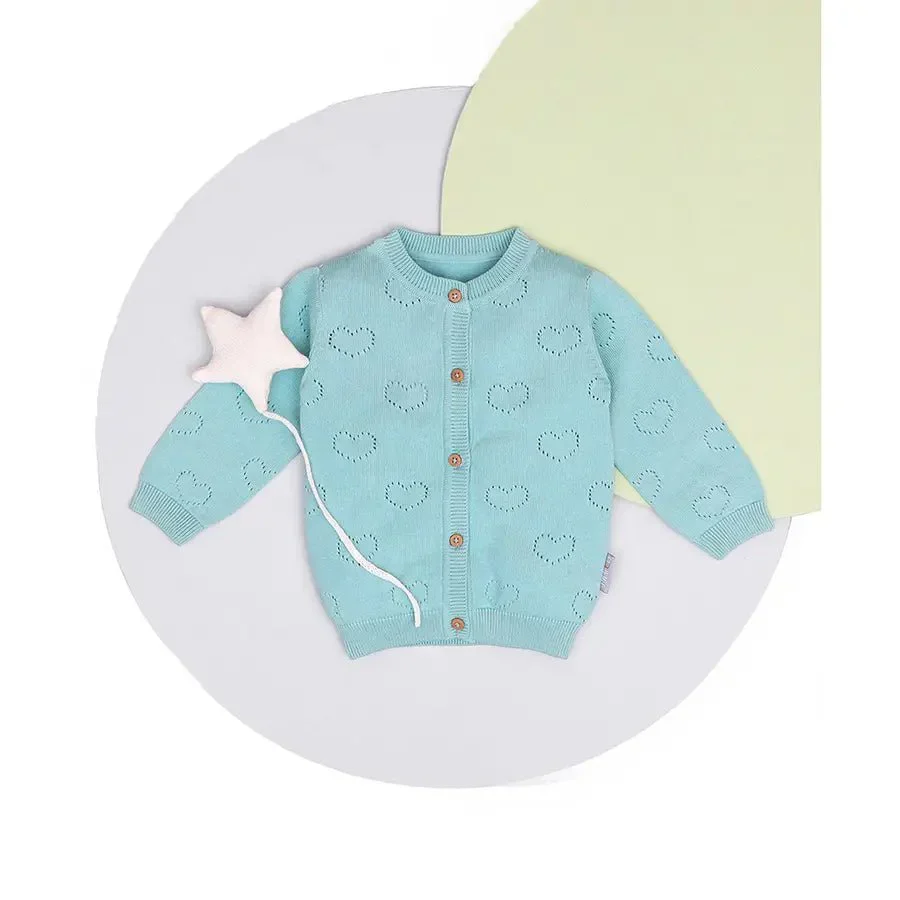 Showering Love Unisex Baby Boy Cardigan - Image 2