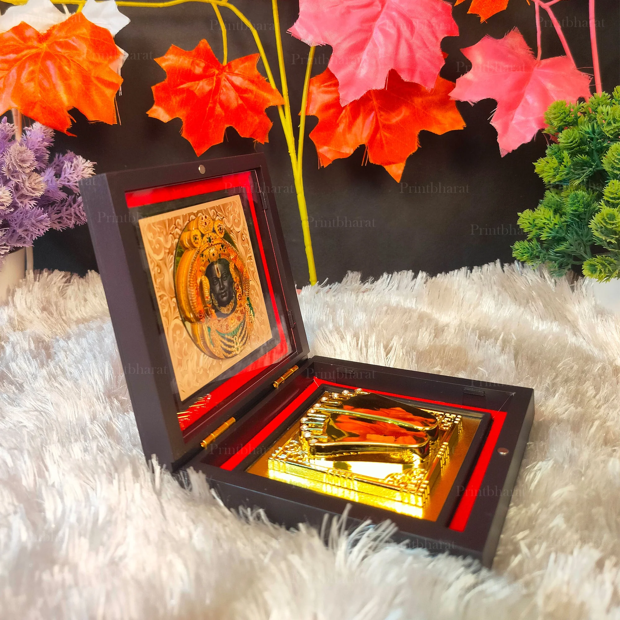 Shree Ram Lala Pocket Temple (24 Karat Gold Coated) - Image 2