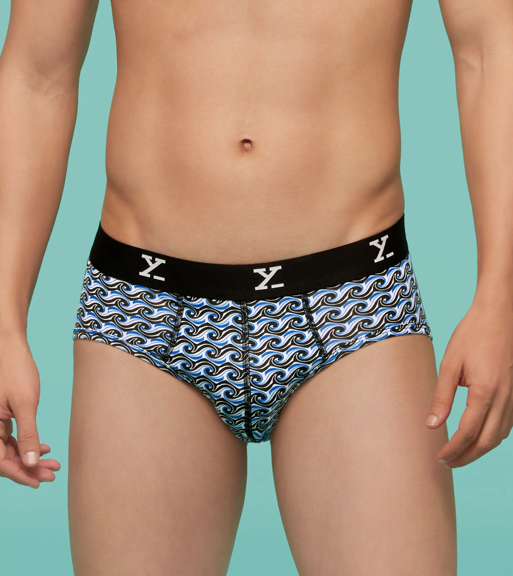 Shuffle Modal Briefs Beach Waves - Image 2