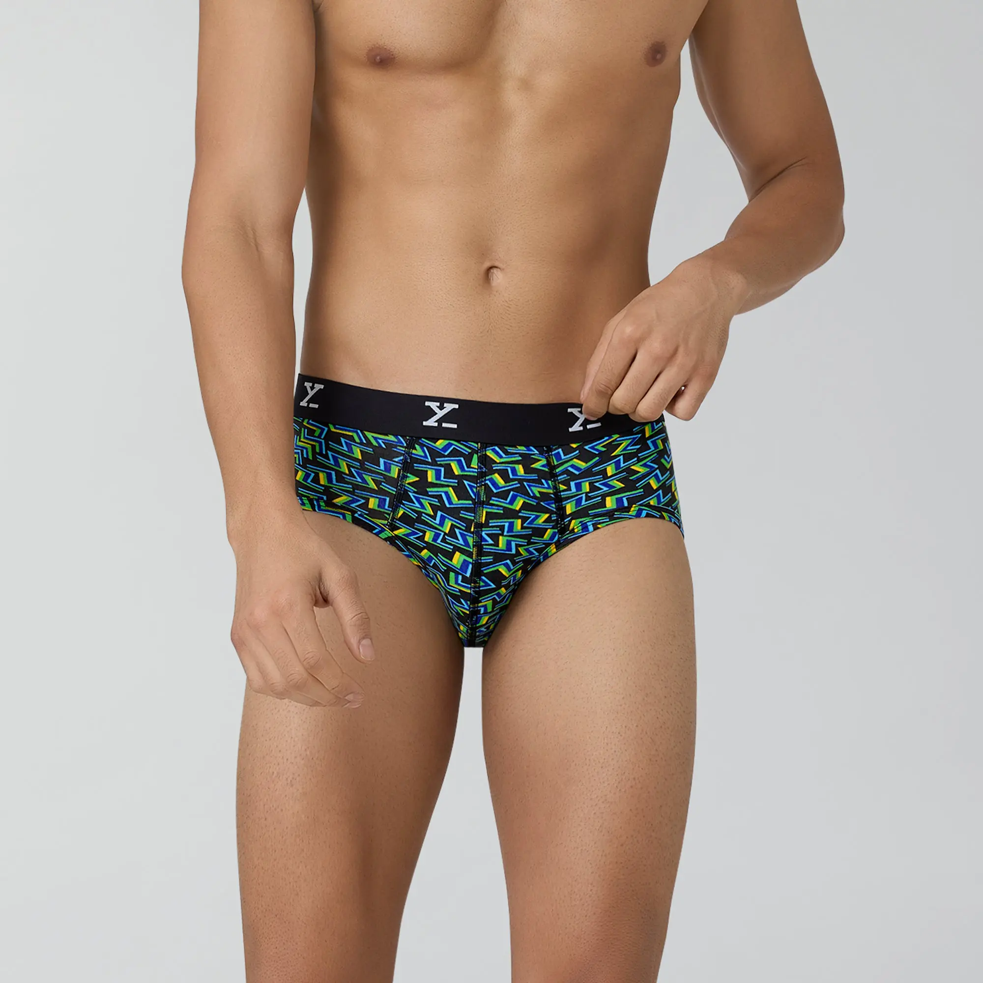 Shuffle Modal Briefs Bolt Green - Image 2