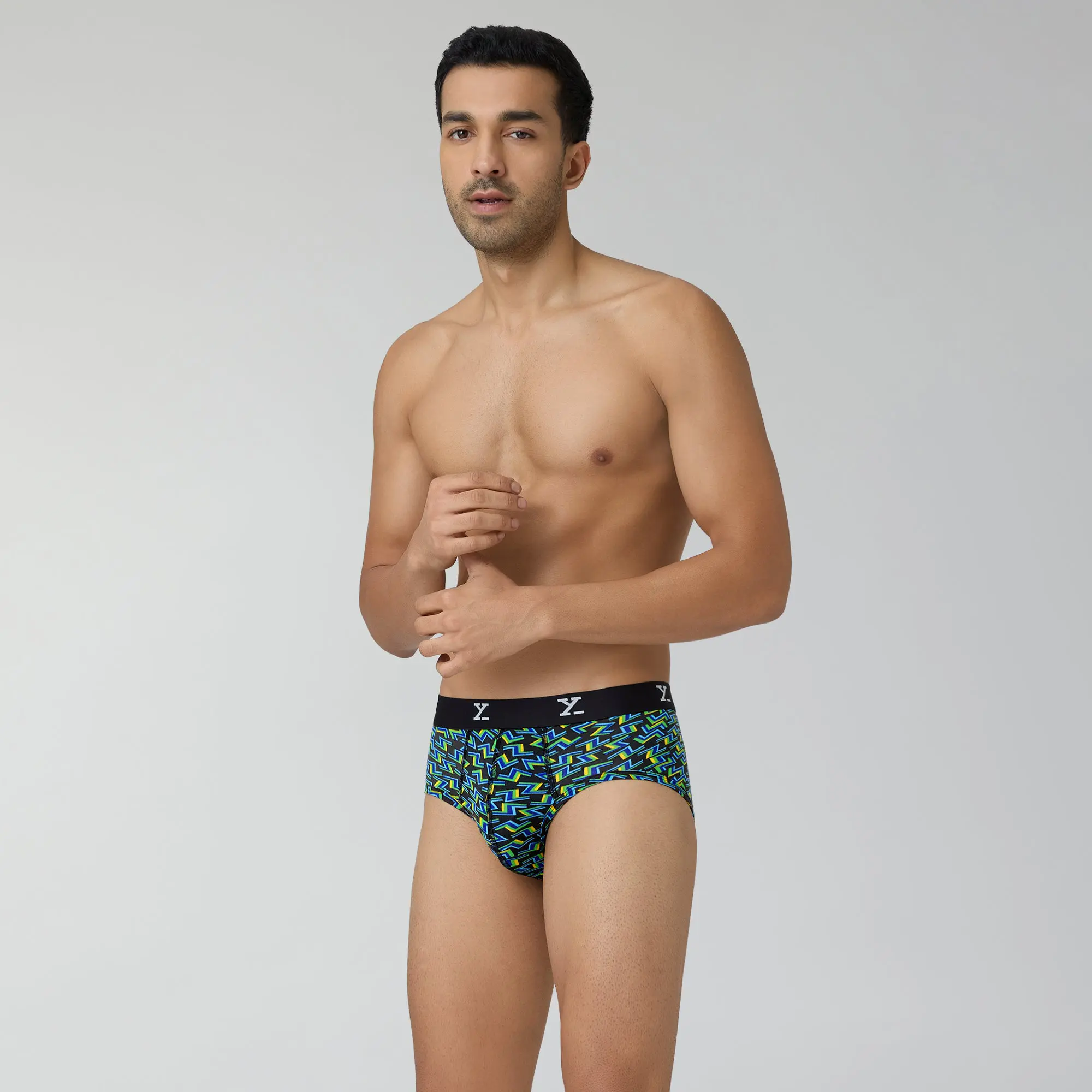 Shuffle Modal Briefs Bolt Green - Image 4