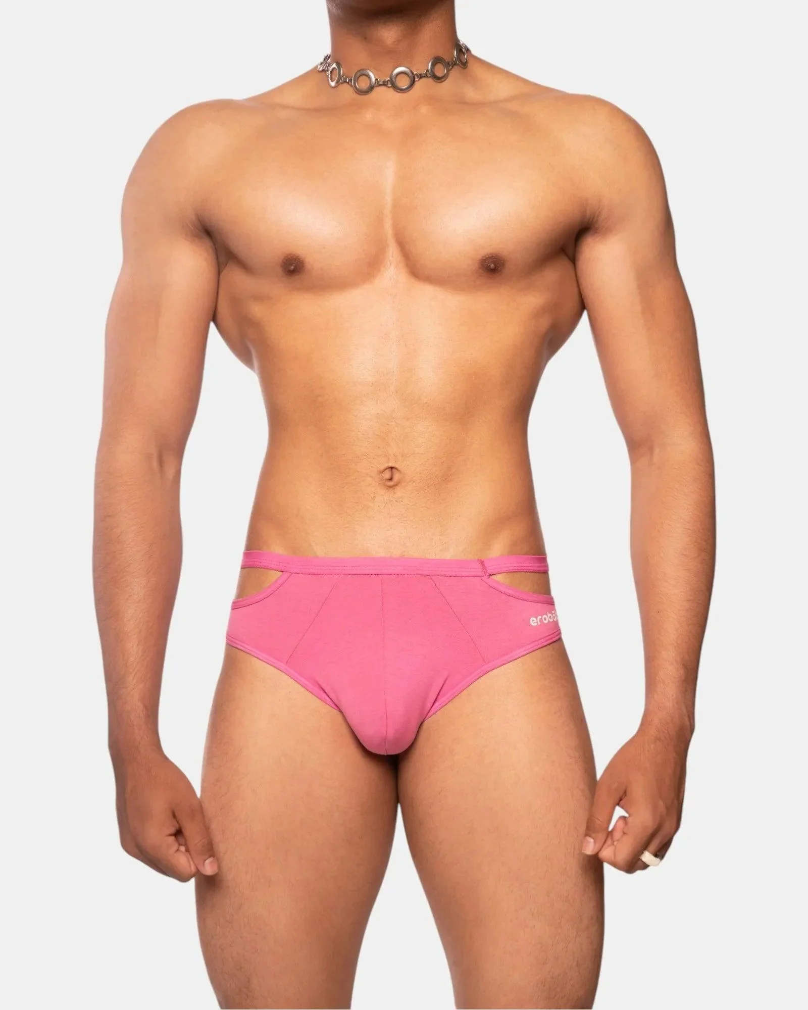 Side Slits Brief /Ibis Rose - Image 10