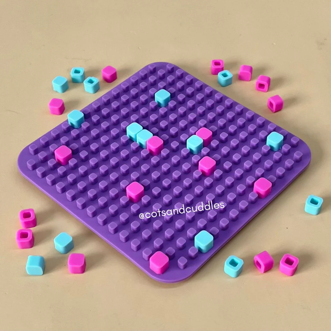 Silicone Sensory Maze Board Fidget Toy for Kids (Random Design) 1pc - Image 5