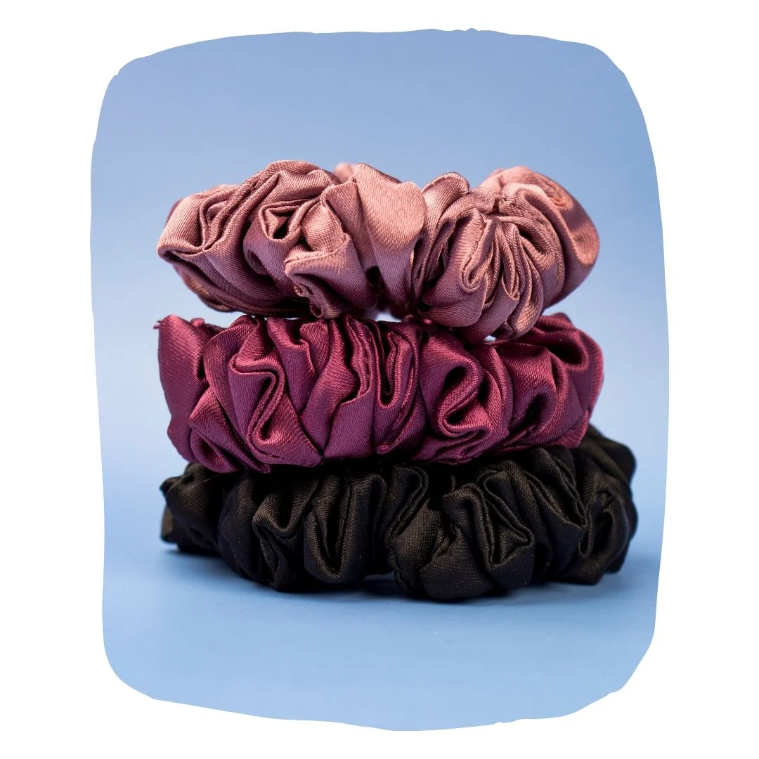 Silk Satin Scrunchies: Breakage-Free Hold for All Hair Types - Image 10
