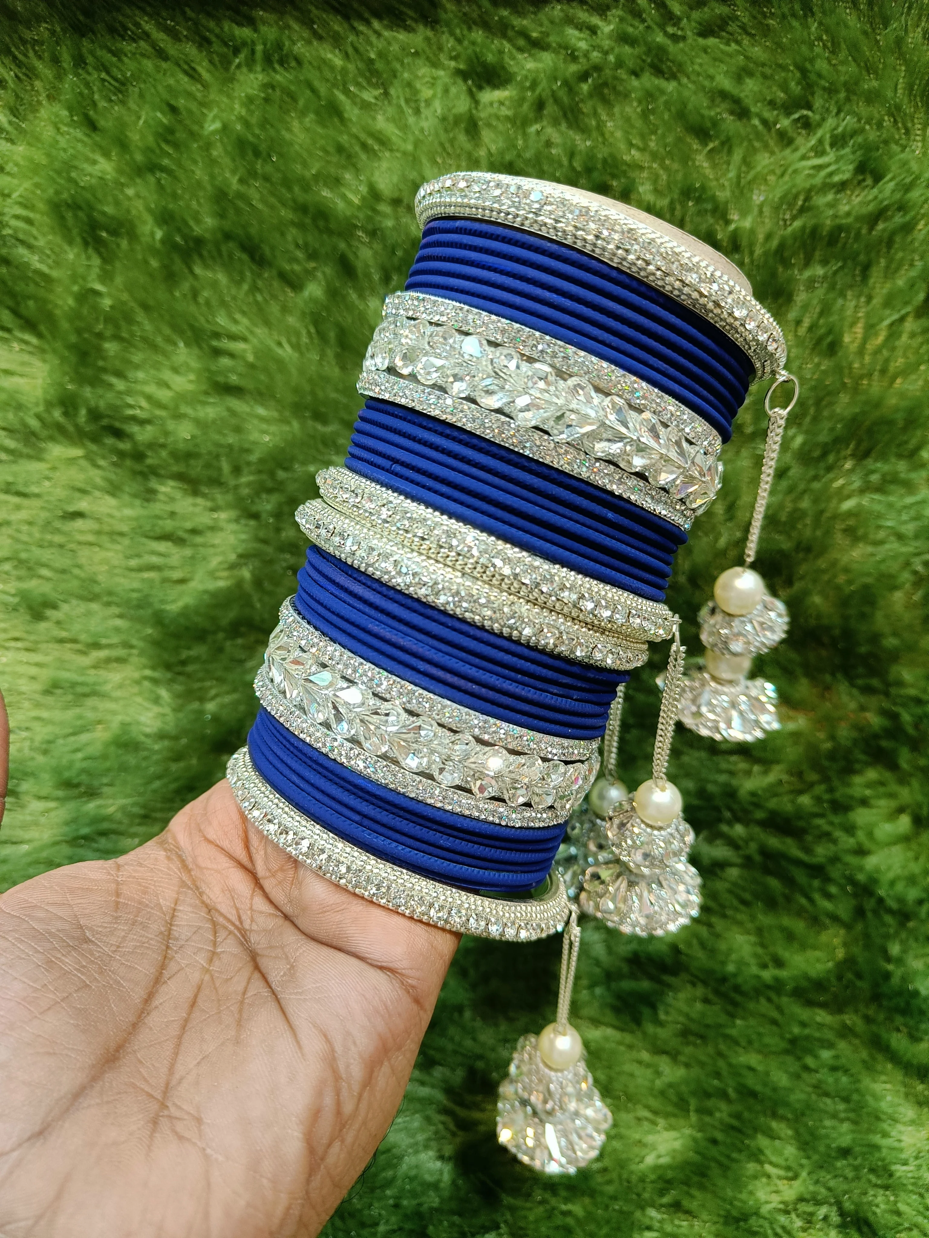Silver touch bangles set - Image 8