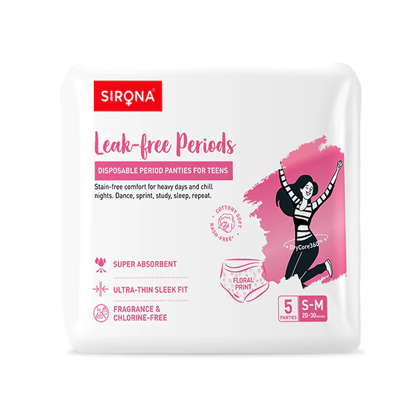 Sirona Disposable Teens Period Pants - Pack of 5 - Image 19