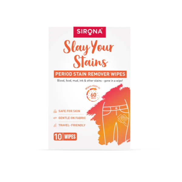 Sirona Period Stain Remover Wipes - Pack of 10 - Image 14
