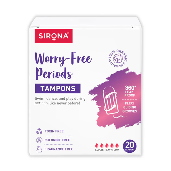 Sirona Super+ Heavy Flow Tampons - Image 40