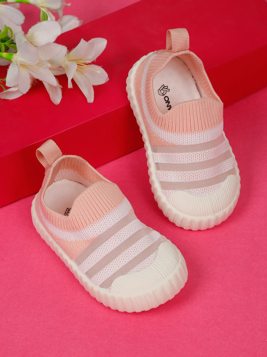 Sky Toddlers' First Step Breathable Shoes - Peach (Unisex) - Image 232