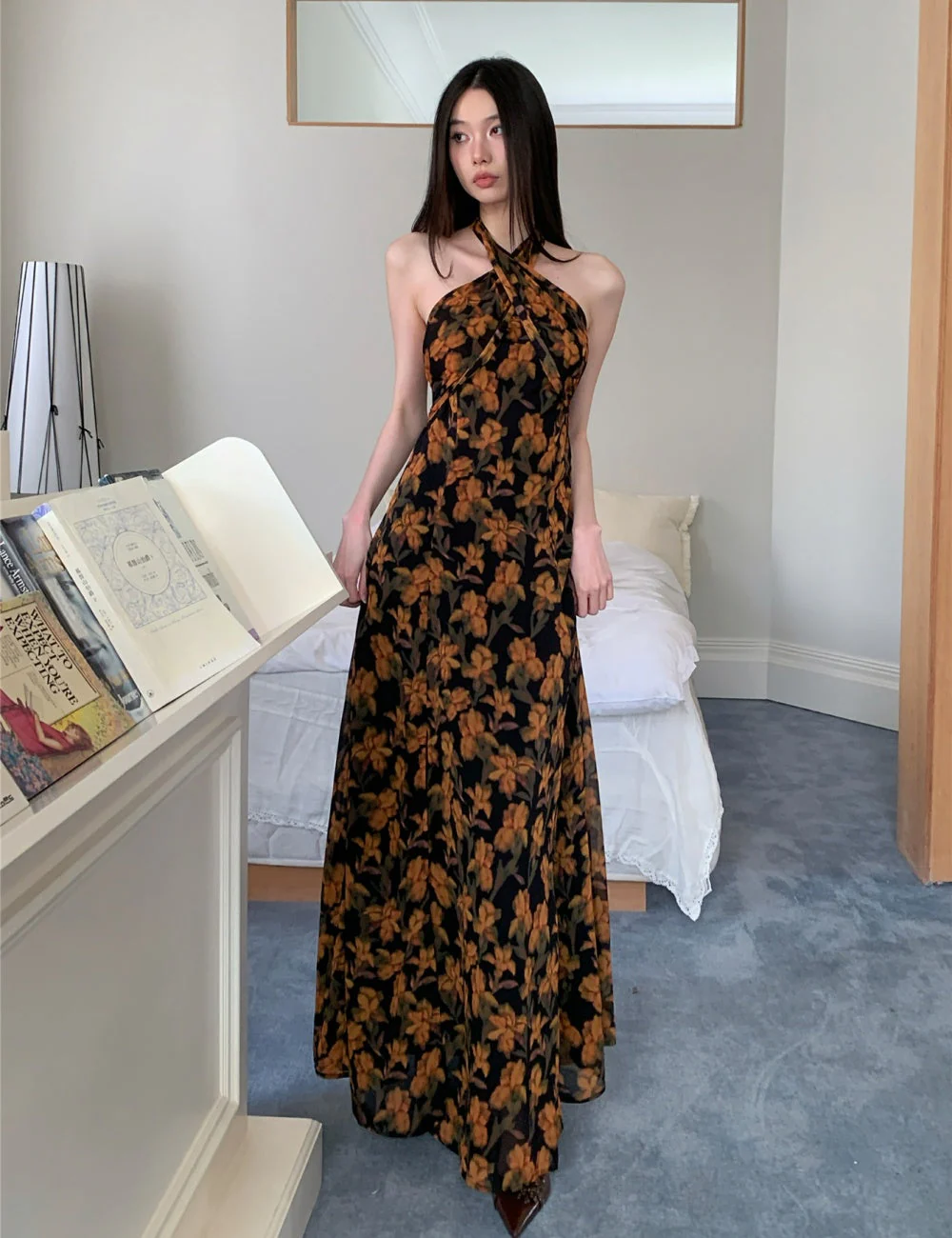 Skylar Halter Dress - Image 3