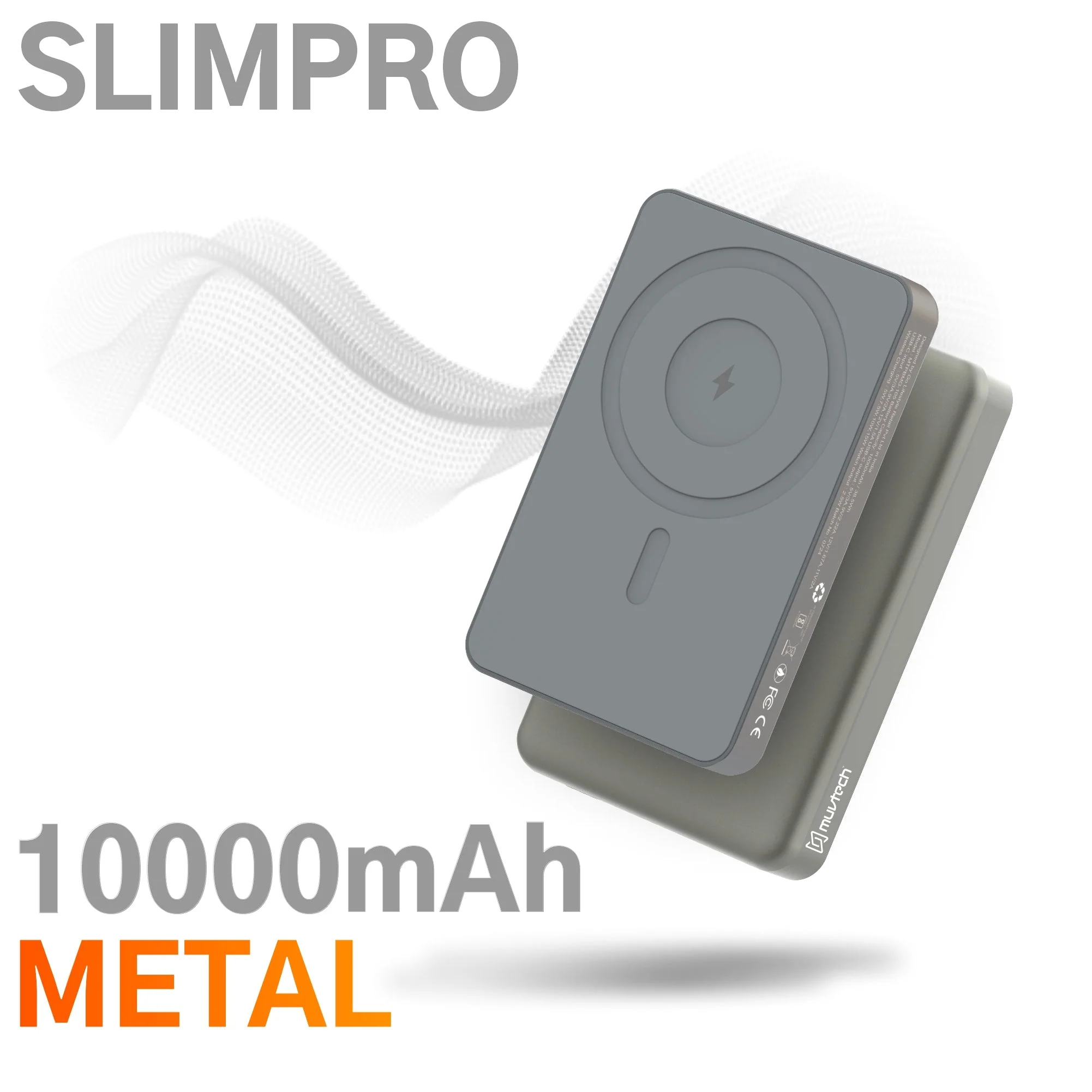 SlimPro 10000mAh Magnetic Wireless Charging Power Bank - Image 11