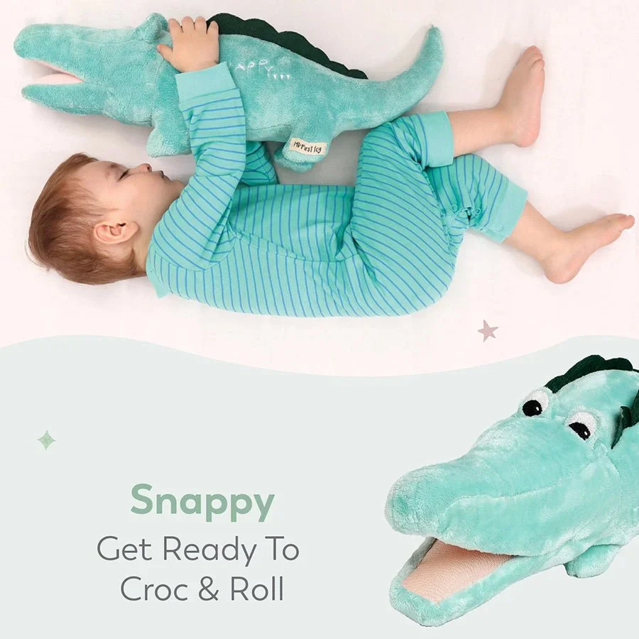Snappy Knitted Crocodile Soft Toy - Image 5