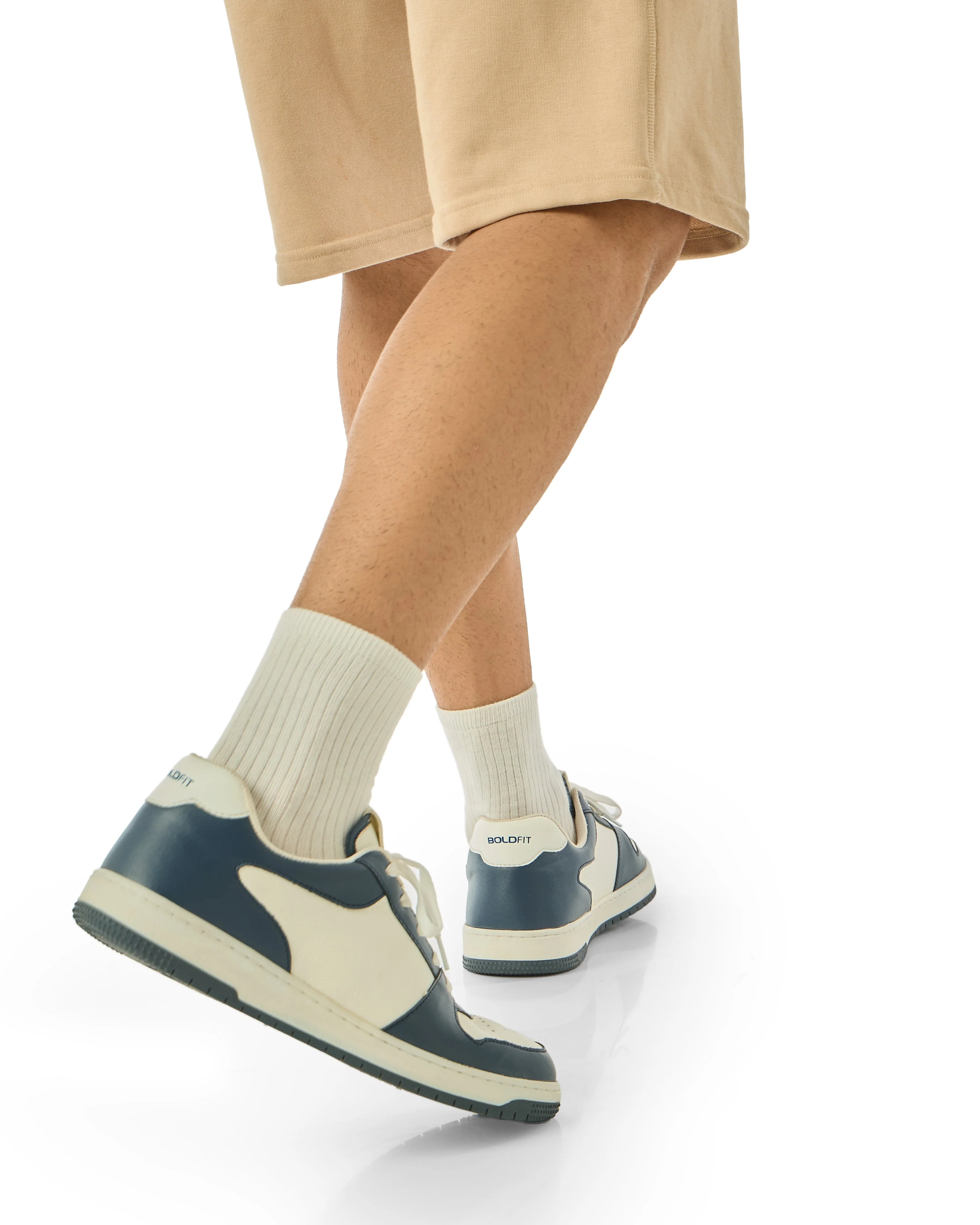 Sneakers shoes for men Zeon Navy White - Image 5