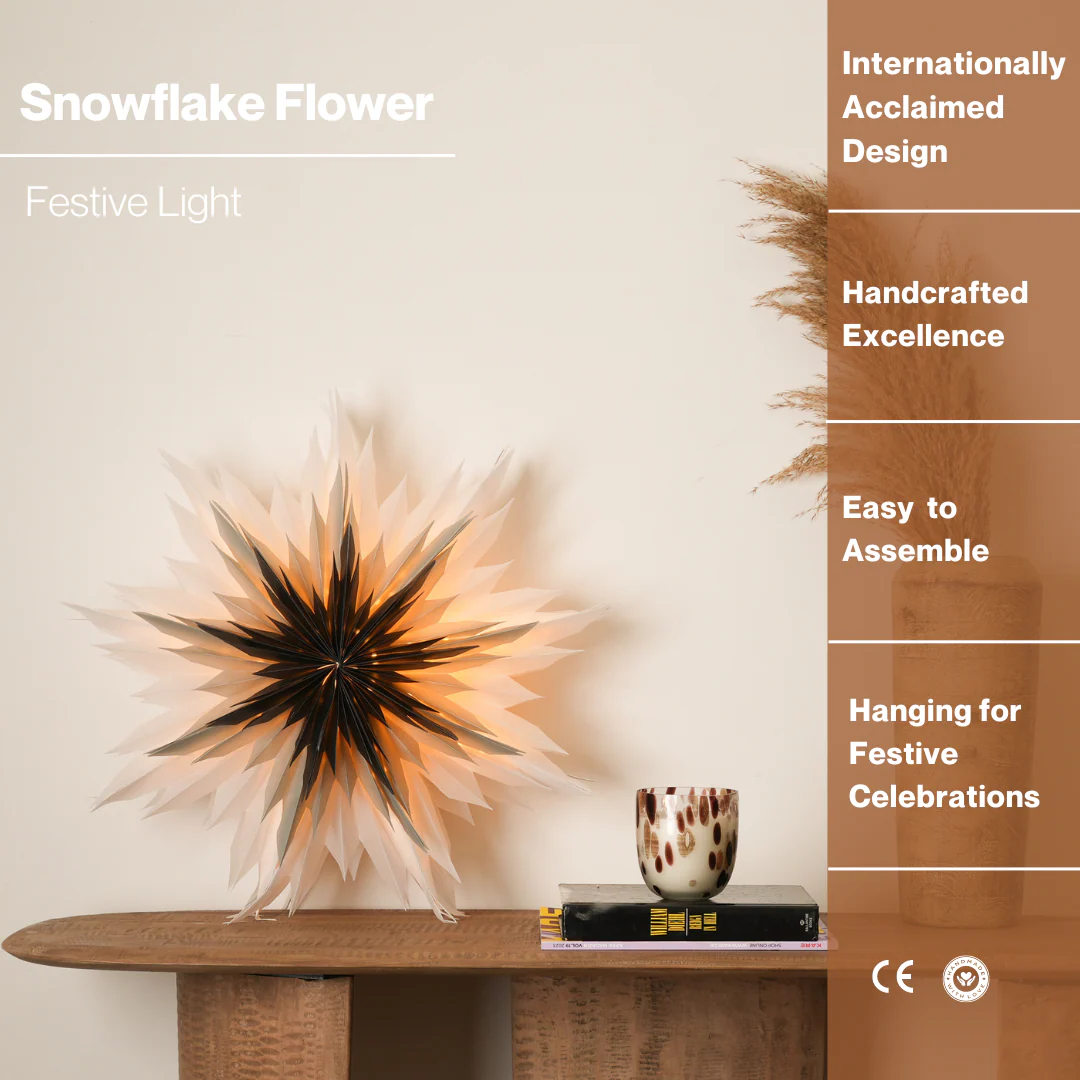 Snowflake Flower Festive Light - Image 12