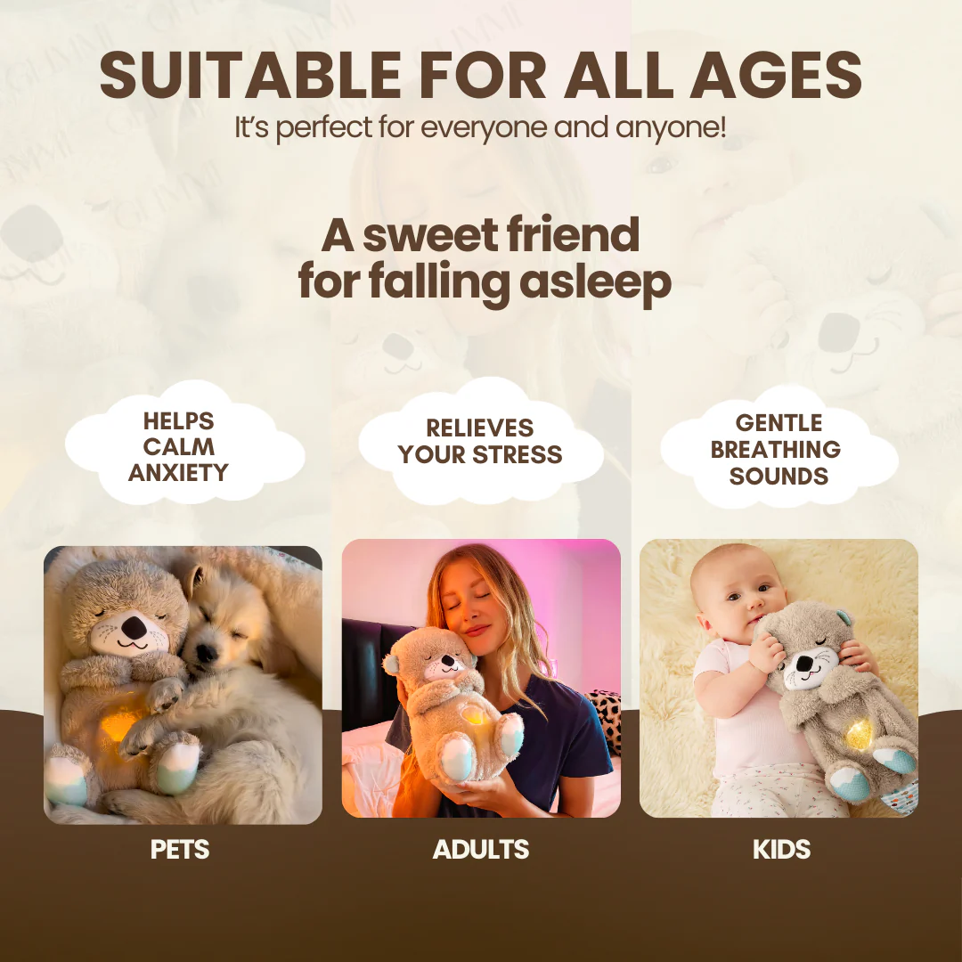 Snugsy: Soothing Viral Plush Teddy with Gentle Breathing Motion, Night Light & Music – Soft Cuddly Sleep Companion - Image 3