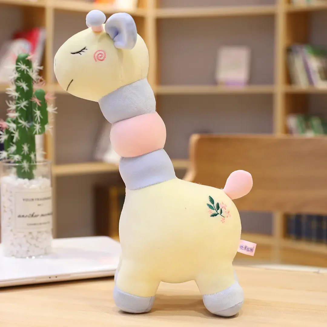 Soft Plush Giraffe Toy in Pastel color – Perfect Adorable Gift for Babies and Kids - Image 8