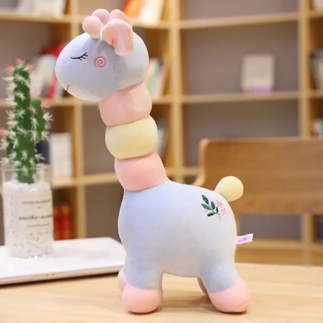Soft Plush Giraffe Toy in Pastel color – Perfect Adorable Gift for Babies and Kids - Image 9