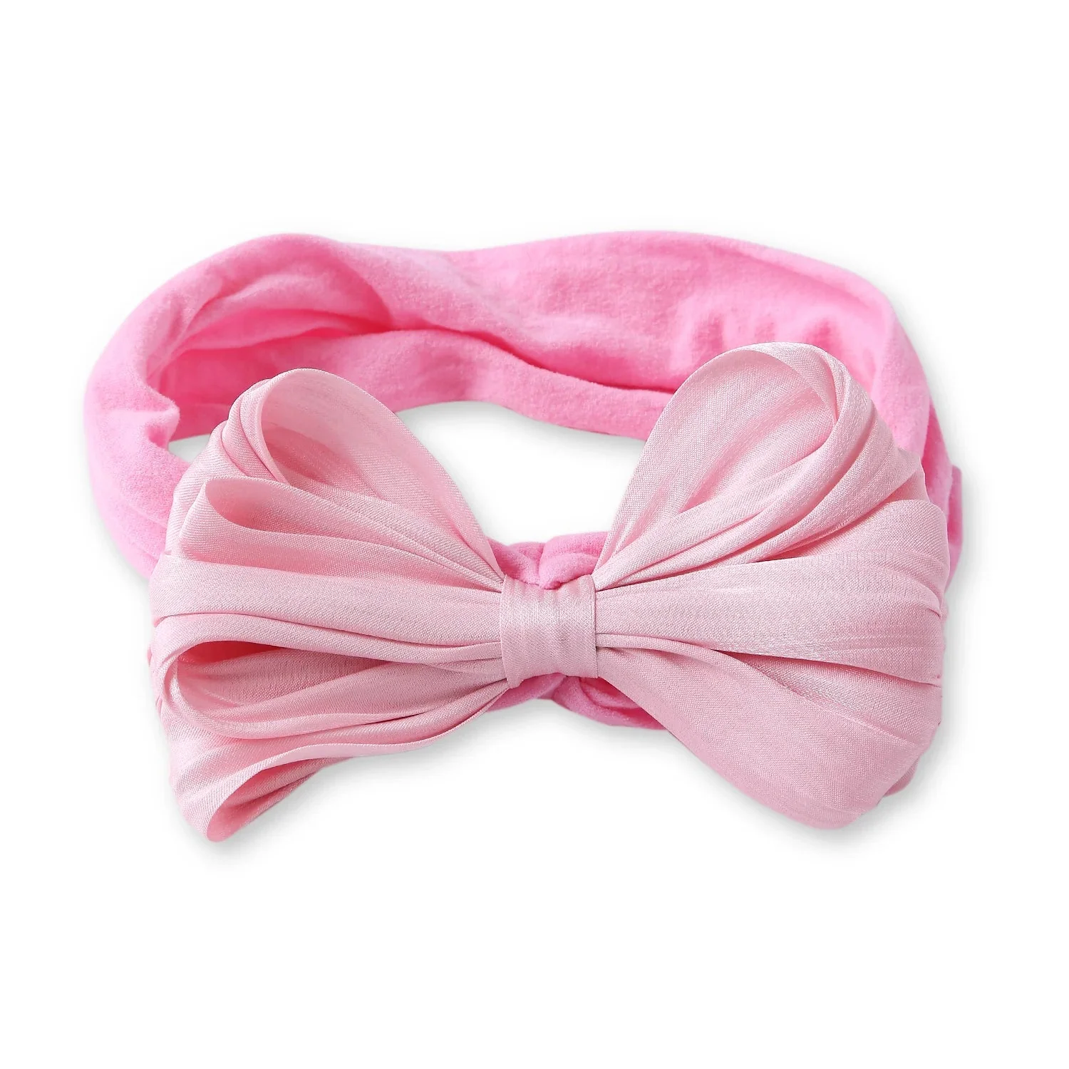 Soft & Stylish Baby Cotton Headbands with Bows - Image 3