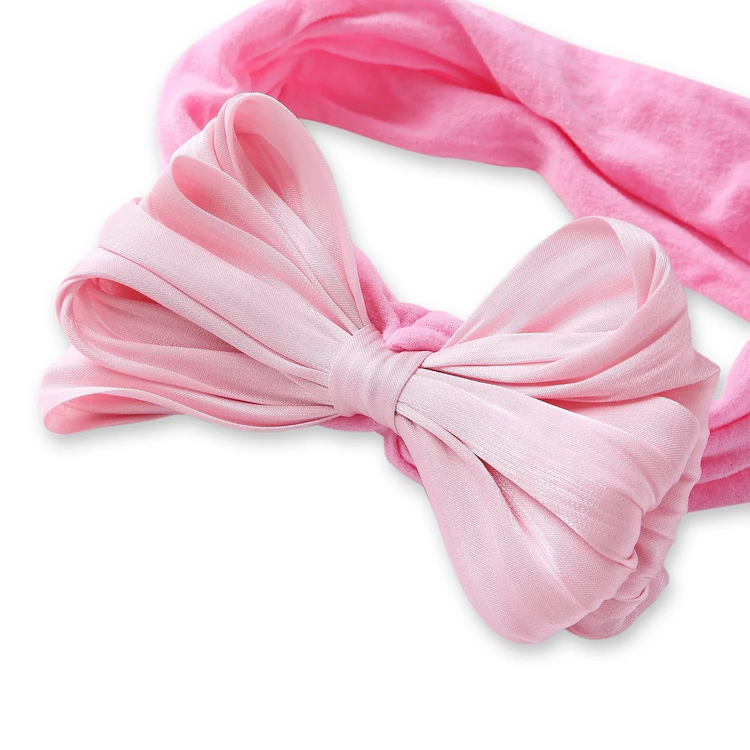 Soft & Stylish Baby Cotton Headbands with Bows - Image 4