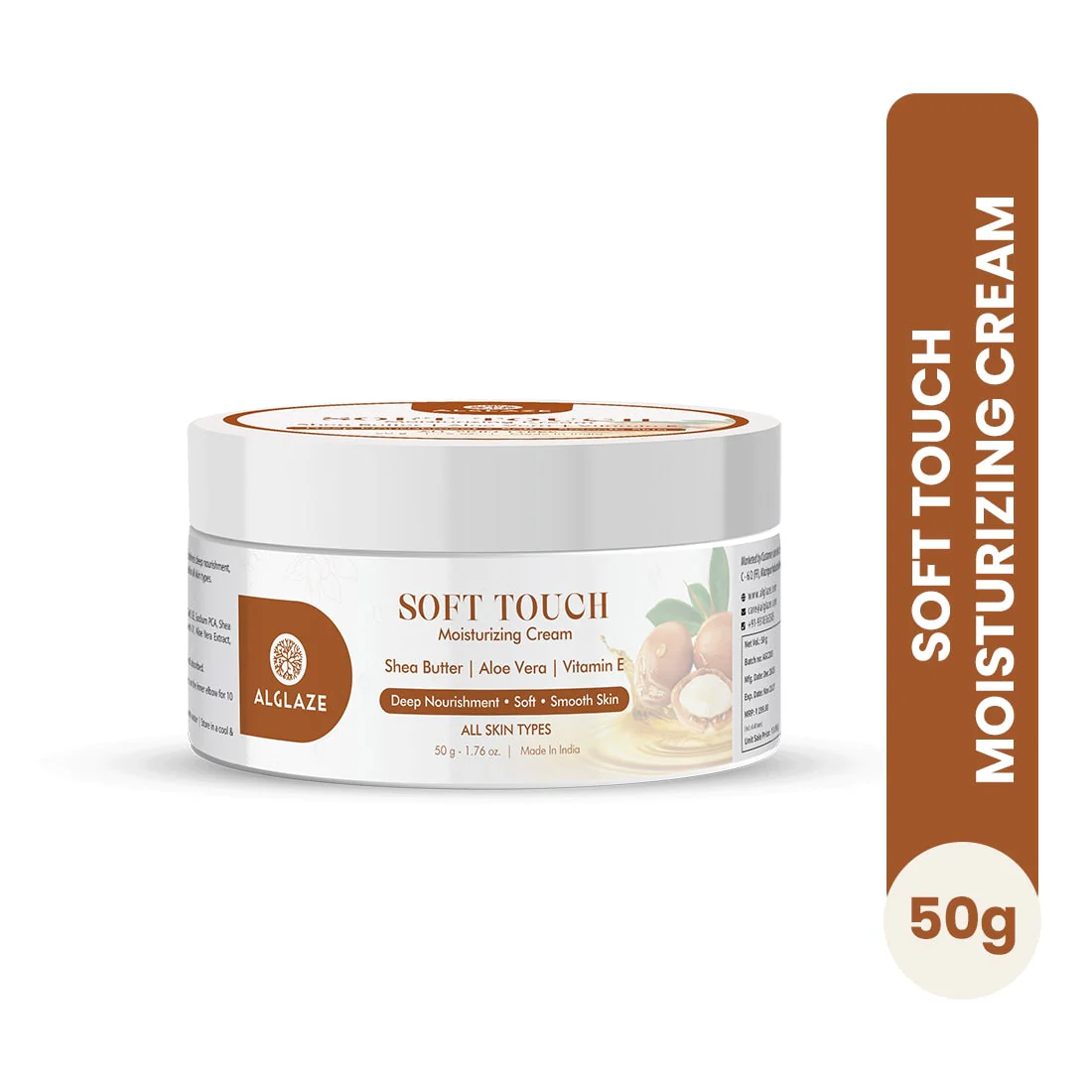 Soft Touch Moisturizing Cream with Shea Butter, Aloe Vera & Vitamin E  @ 1 (Exclusive) - Image 2