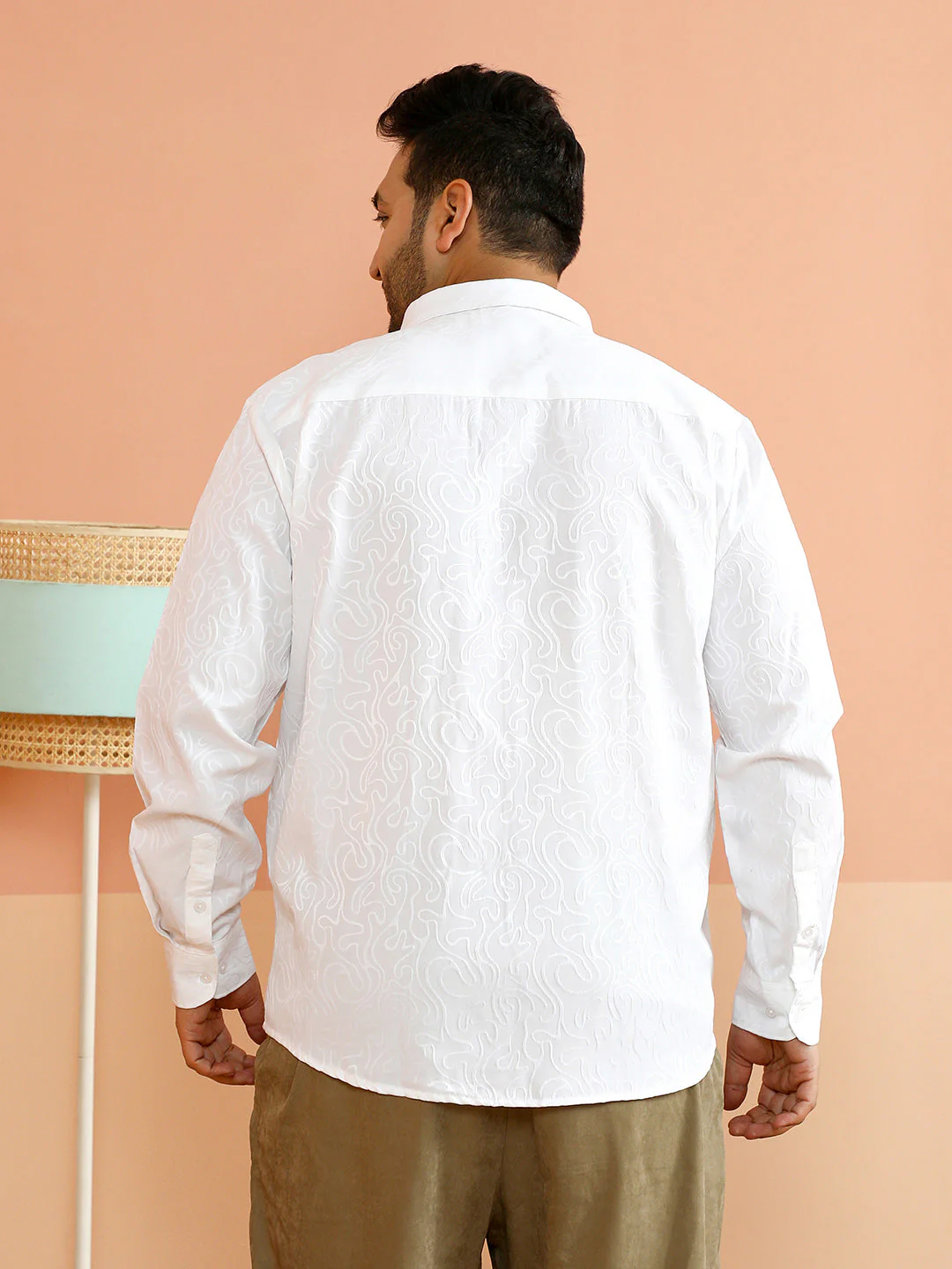 Solid Abstract-Tactile Shirt - Image 4