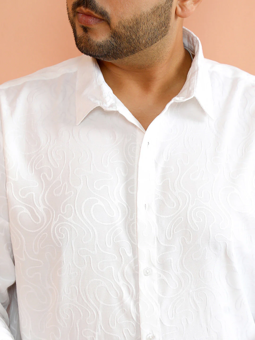 Solid Abstract-Tactile Shirt - Image 7