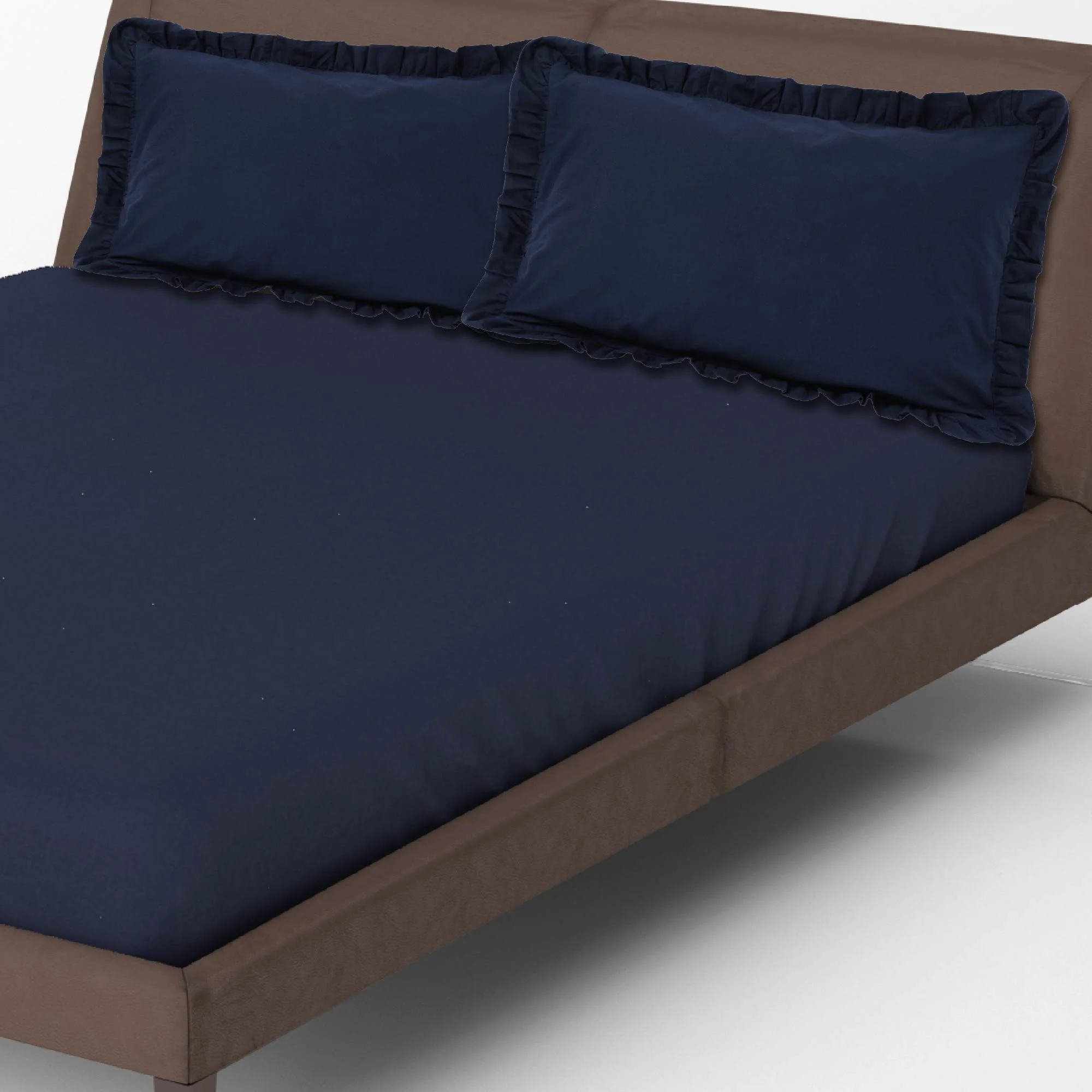 Solid Colour 100% Cotton, 270 Tc King Bedsheet - Image 15