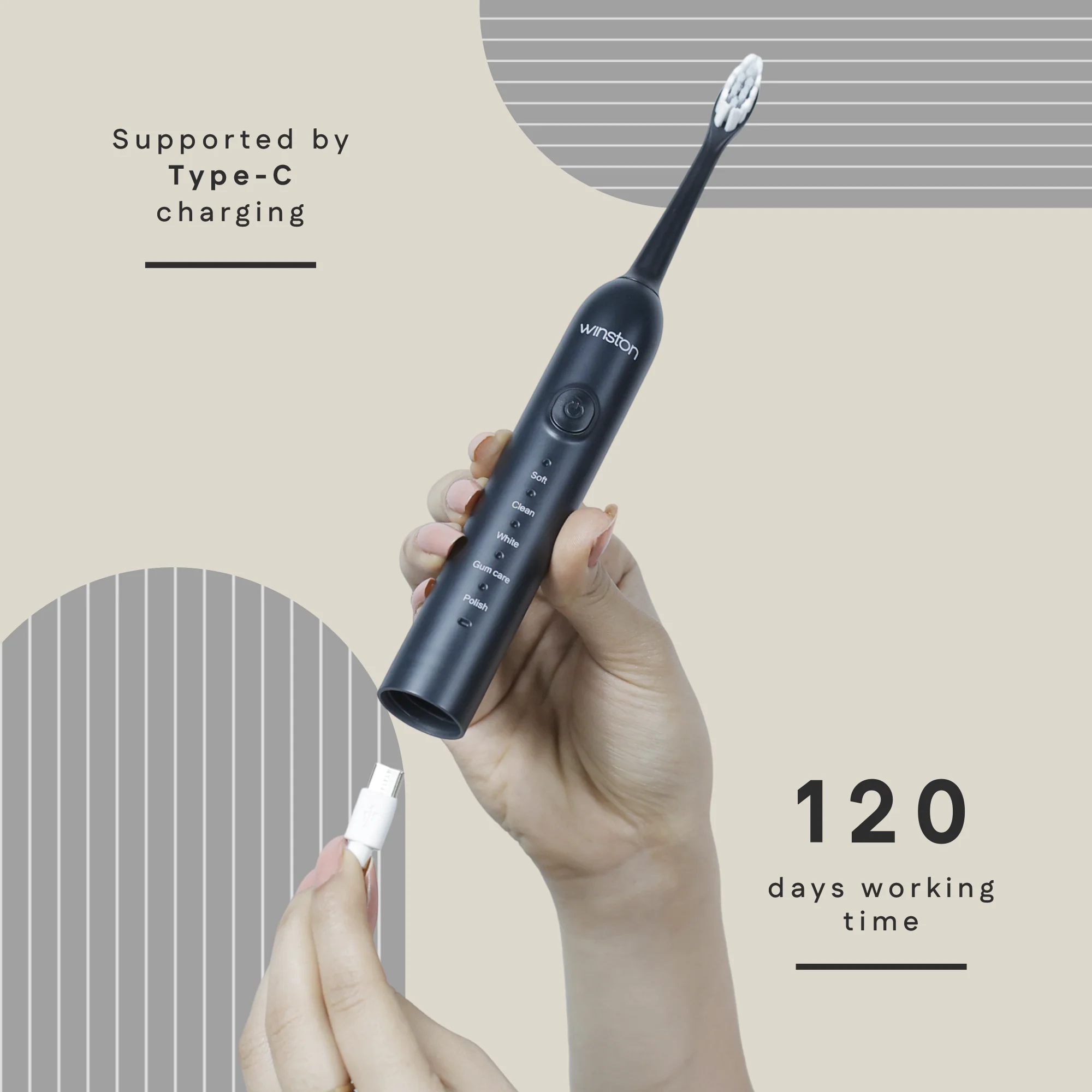 Sonic Electric Toothbrush - Image 6