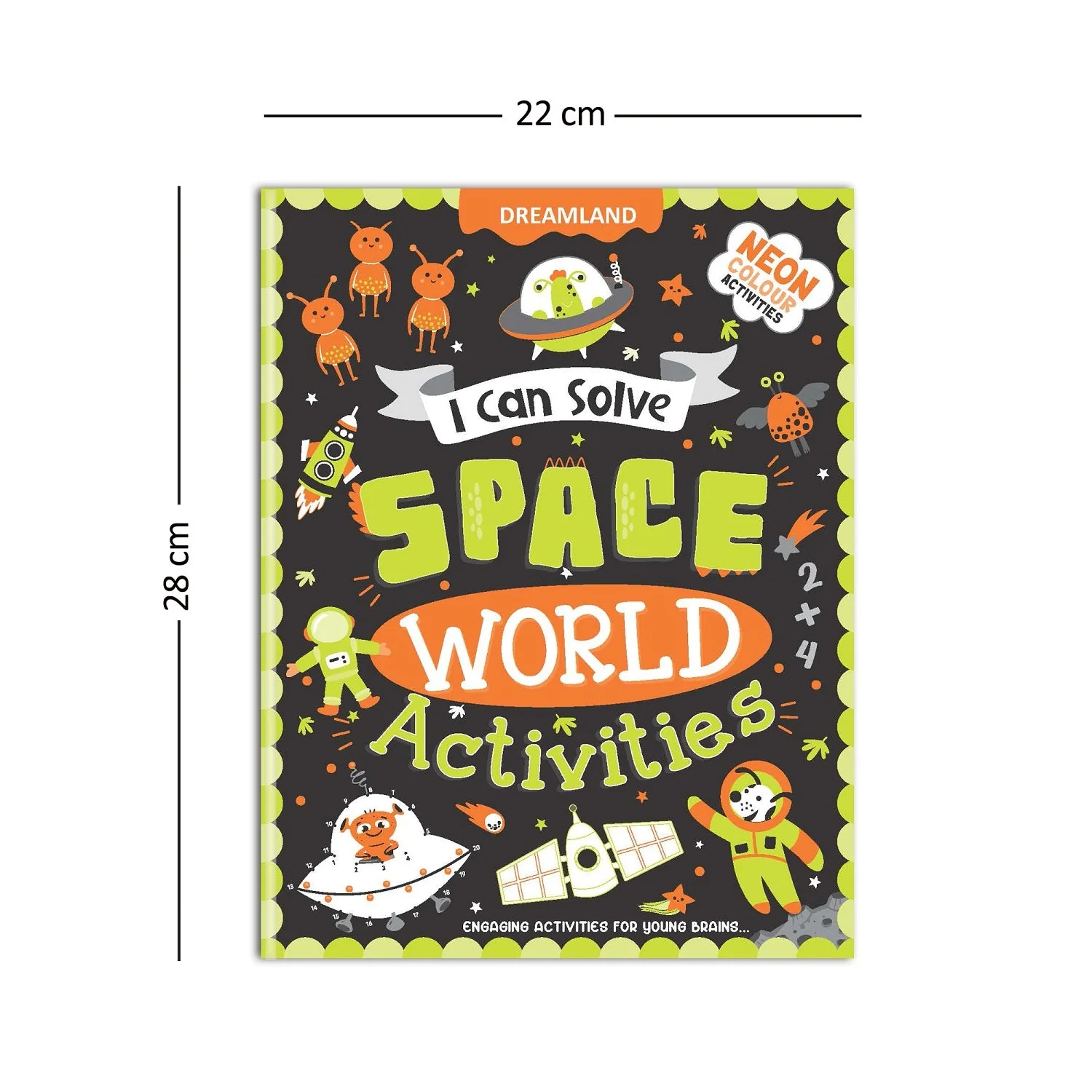 Space World Activities – I Can Solve Activity Book for Kids Age 4- 8 Years | With Colouring Pages, Mazes, Dot-to-Dots - Image 3