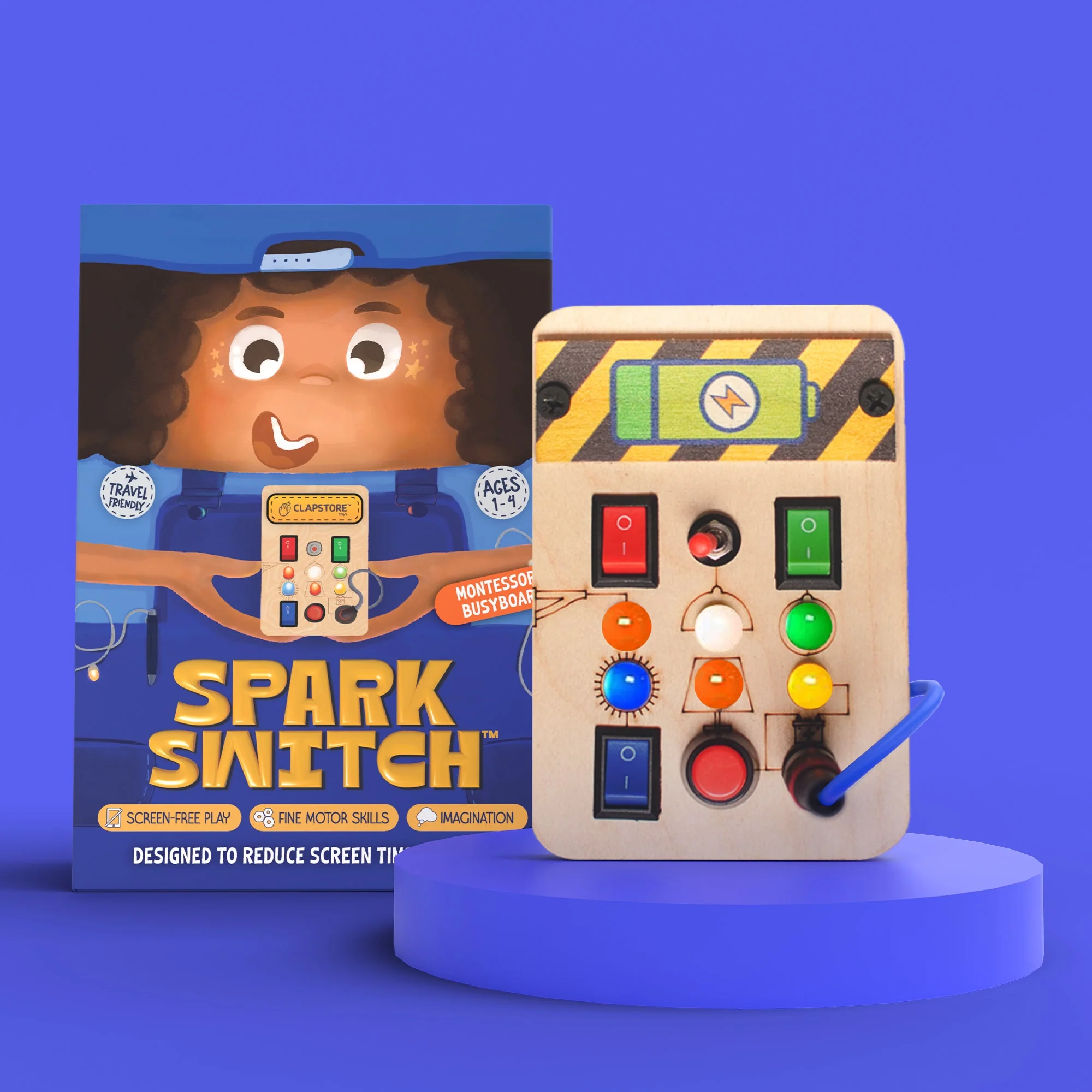 Spark Switch Montessori Busy Board-V1 - Image 30