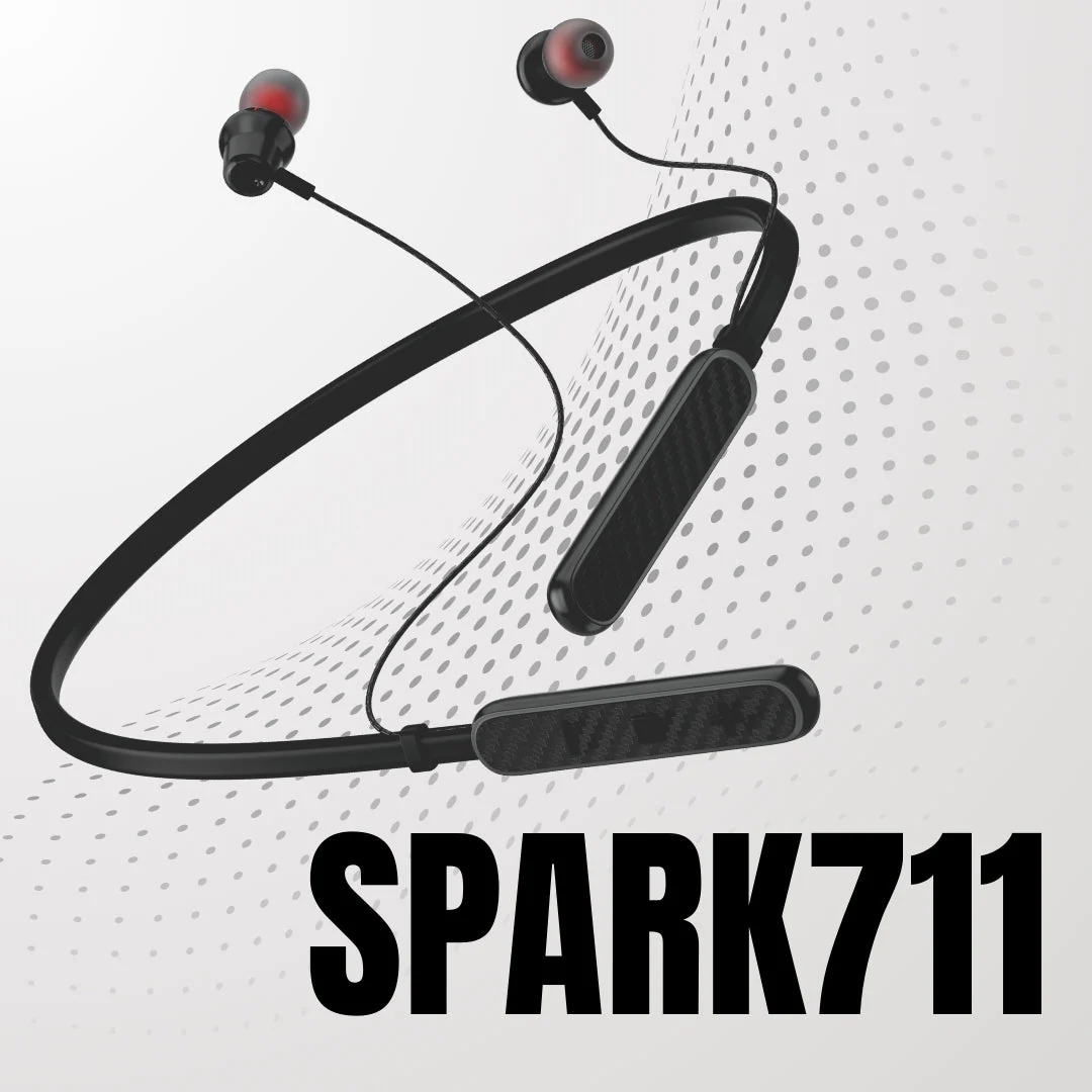 Spark711 Bluetooth Neckband | ENC | 30 Hr  | IPX Water Resistant - Image 5