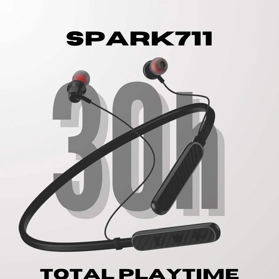 Spark711 Bluetooth Neckband | ENC | 30 Hr  | IPX Water Resistant - Image 7
