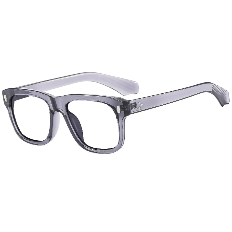 Spider Grey Clear Rectangle Sunglasses - Image 7