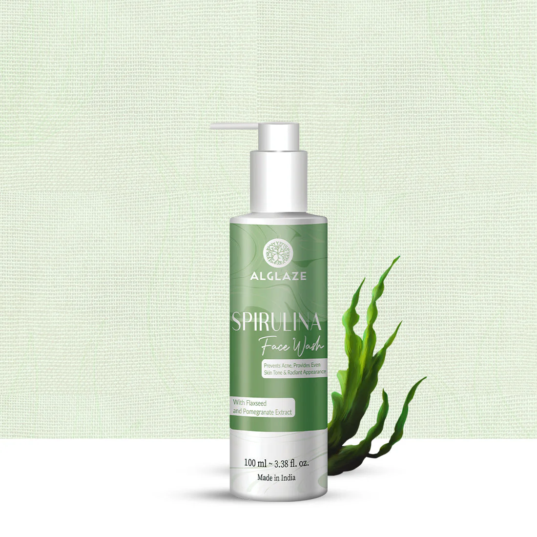 SPIRULINA FACE WASH With Spirulina Algae & Niacinamide( CLK Exclusive)