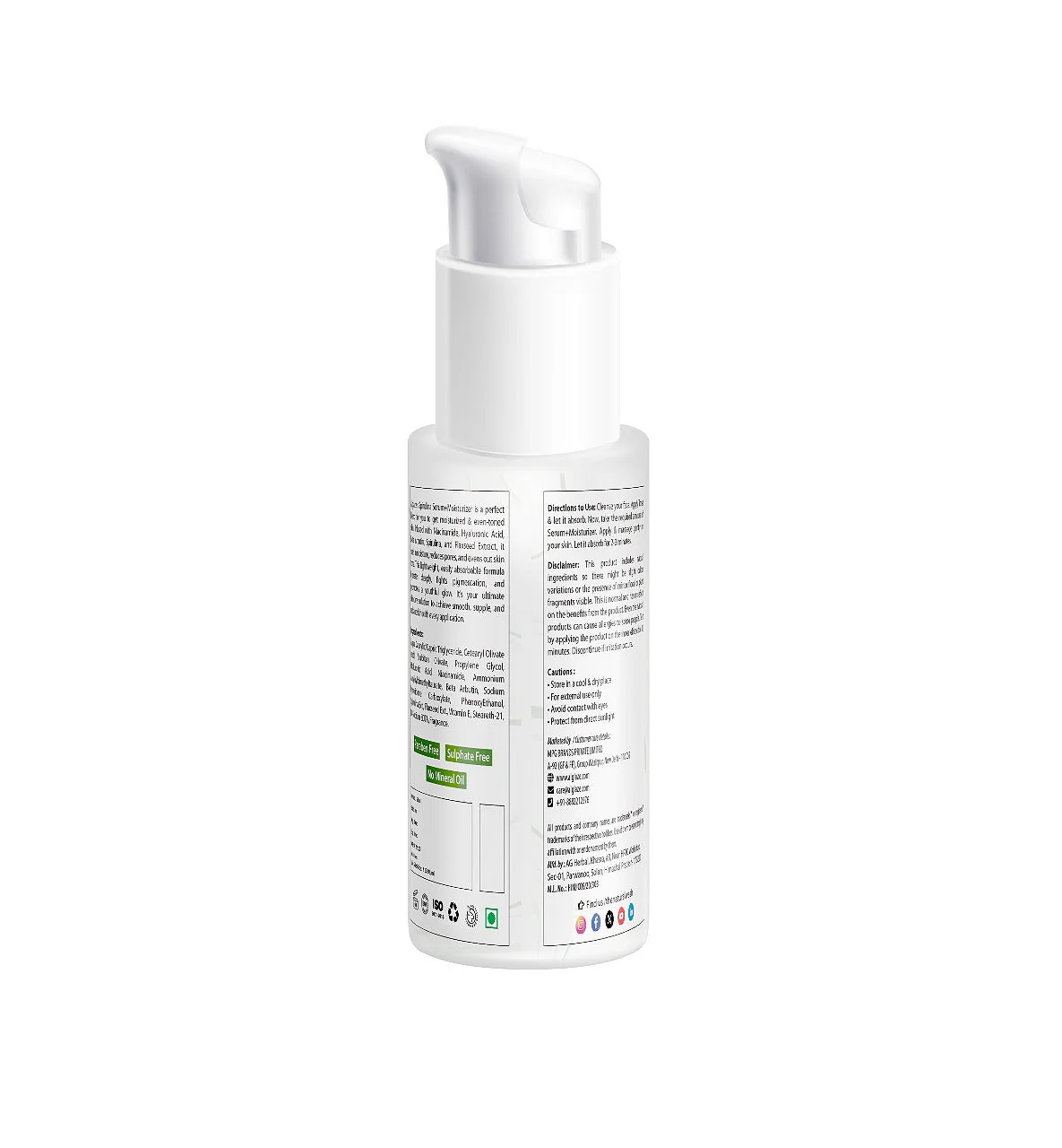 Spirulina Serum+Moisturizer With Spirulina Algae & Beta Arbutin - Image 7