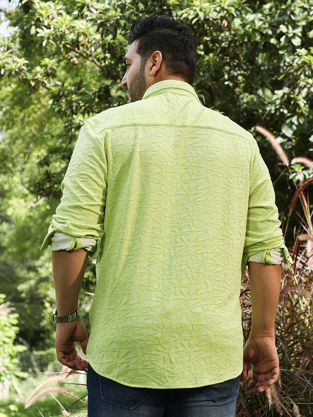 Splatter-Flora Tactile Shirt - Image 4