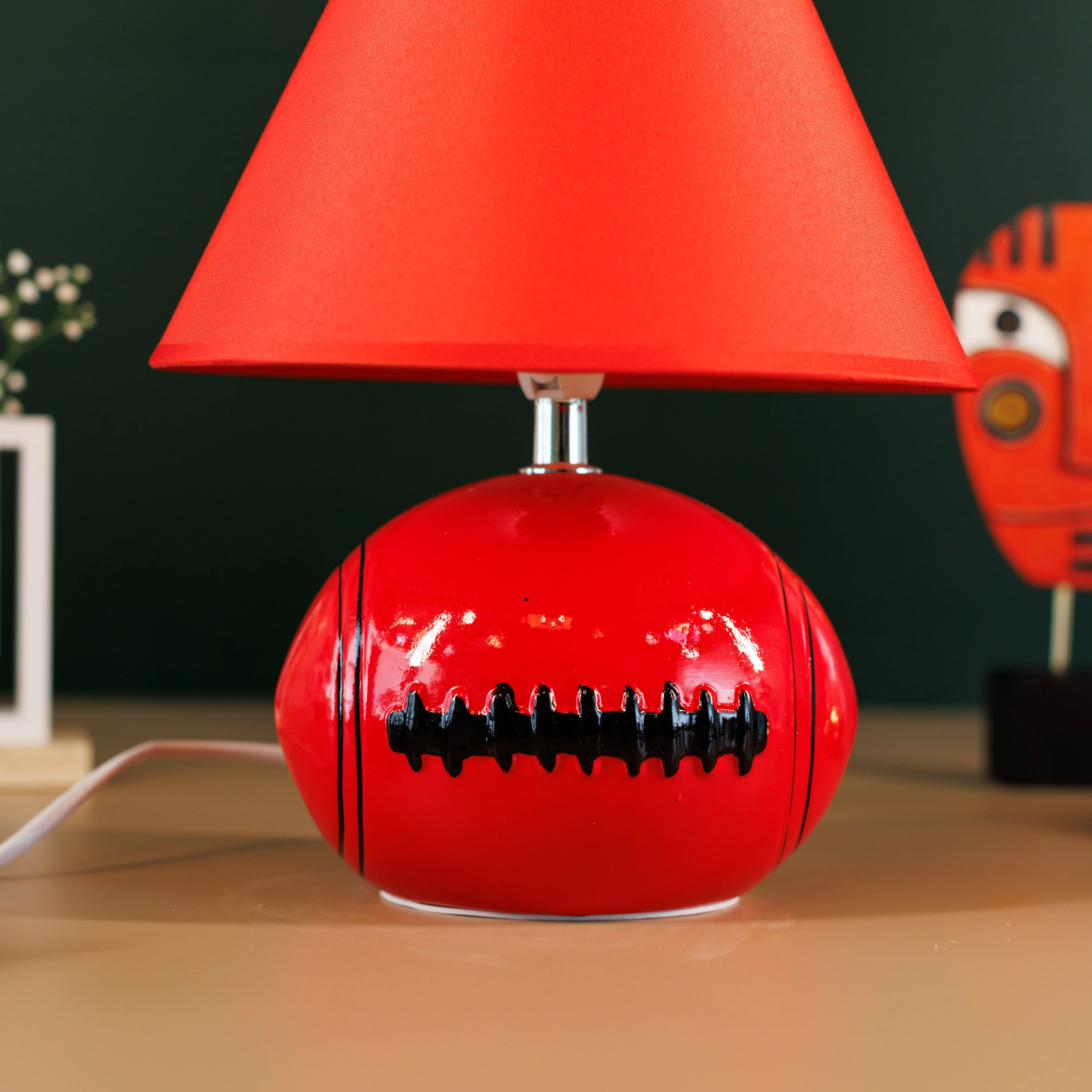 Sports Lamp Soccer Original Shade - Red - Image 4